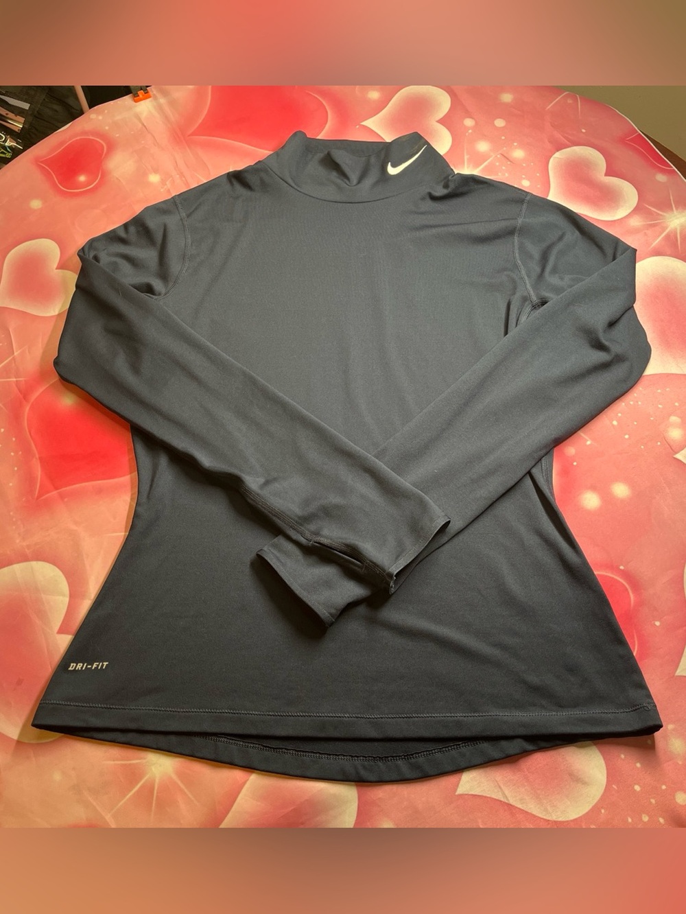 Nike dri-fit mock neck long sleeve